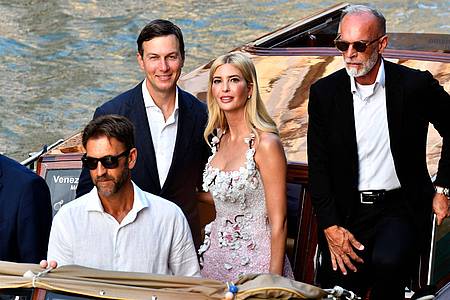 Luigi Costantini/AP/dpa | US-Präsidententochter Ivanka Trump und ihr Ehemann Jared Kushner (links).