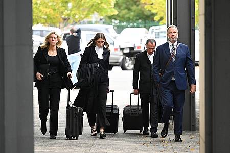 James Ross/AAP/dpa | Erin Pattersons Anwaltsteam versuchte in dem Verfahren, ihre Unschuld zu beweisen. (Archivbild)