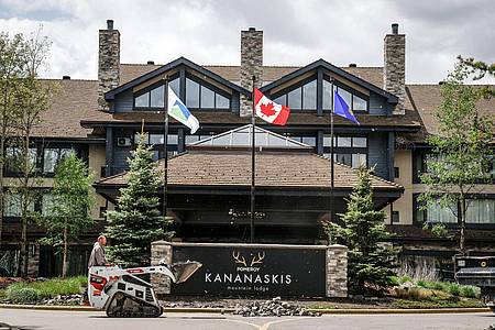 Jeff McIntosh/The Canadian Press/dpa | In diesem Hotel treffen sich die Staats- und Regierungschefs. (Archivbild)