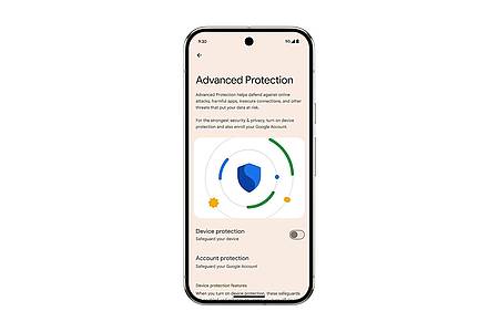 Google LLC/dpa-tmn | Sechs auf einen Streich: Über das sogenannte erweiterte Sicherheitsprogramm, das mit Android 16 eingeführt worden ist, lassen sich gleich mehrere Sicherheitseinstellungen mit einem Schalter aktivieren.