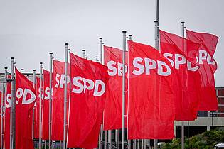 Kay Nietfeld/dpa | SPD-Parteitag