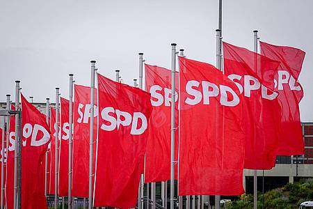 Kay Nietfeld/dpa | SPD-Parteitag