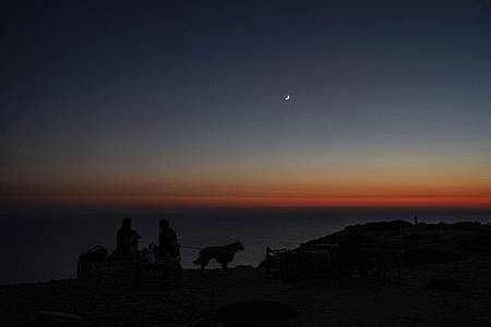 Petros Giannakouris/AP/dpa | Blick von der Insel Gavdos auf das Libysche Meer.
