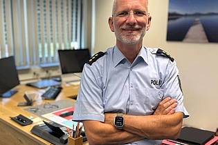 Abteilungsleiter Polizei Mathias Schmidt verlässt den Mühlenkreis.
Foto: Polizei Minden-Lübbecke