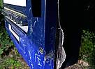 Hebelspuren am angegangenen Automaten. 
Foto: Polizei Minden-Lübbecke