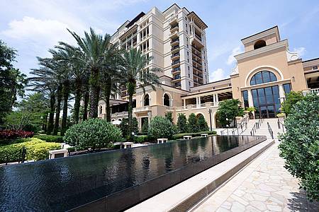 Sven Hoppe/dpa | Ein Basiscamp als Wohlfühloase ist wertvoll: Der FC Bayern hatte so ein Teamhotel in Orlando, quasi mitten in Disneyland.