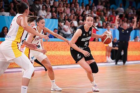 Christian Charisius/dpa | Emily Bessoir krönte eine starke EM mit einem Double Double.