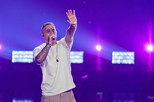 Rolf Vennenbernd/dpa | Künftig «Deutschland sucht den Superstar»-Juror neben Dieter Bohlen: Rapper Bushido. (Archivbild)