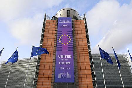 Meng Dingbo/XinHua/dpa | Viel Arbeit im Zollstreit: Die EU-Kommission ist für Handelspolitik zuständig. (Archivbild)