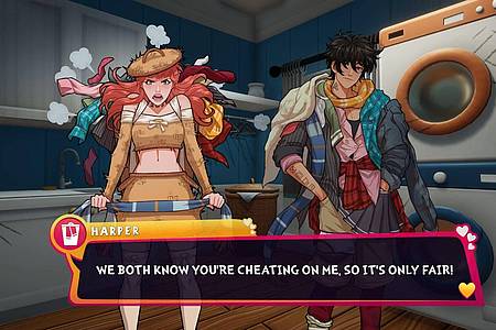 Team17/dpa-tmn | Die polyamourösen Verstrickungen in «Date Everything!» führen mitunter zu Eifersucht.