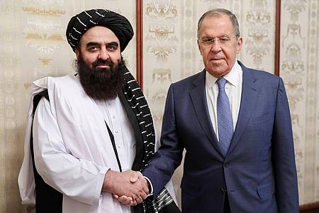 ---/Russian Foreign Ministry Press Service via AP/dpa | Russlands Außenminister Lawrow