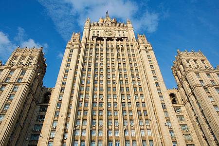 Bernd Thissen/dpa | Das russische Außenministerium hat den deutschen Botschafter einbestellt.