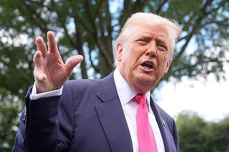 Manuel Balce Ceneta/AP/dpa | Die USA haben laut Trump nicht vor, der Ukraine Langstreckenraketen zu liefern. 