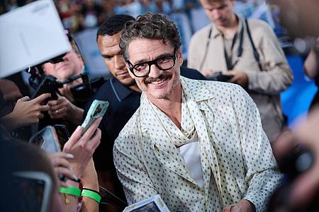 Annette Riedl/dpa | Pedro Pascal spielt im neuen Marvel-Film «The Fantastic Four ? First Steps» den Superhelden Reed Richards, auch bekannt als «Mister Fantastic». (Archivbild)
