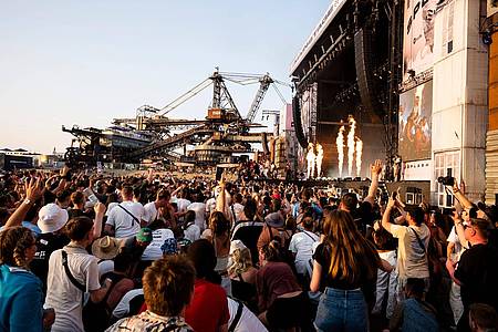 Alexander Prautzsch/dpa-Zentralbild/dpa | Das Festival «Splash!» findet vom 3. bis 5. Juli statt. (Archivbild)