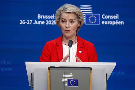 Omar Havana/AP/dpa | Zu einem neuen US-Angebot für eine Einigung im Zollstreit ein wollte sich die zuständige EU-Kommission unter Leitung von Ursula von der Leyen zum Inhalt und zur Bewertung des Textes öffentlich nicht äußern.