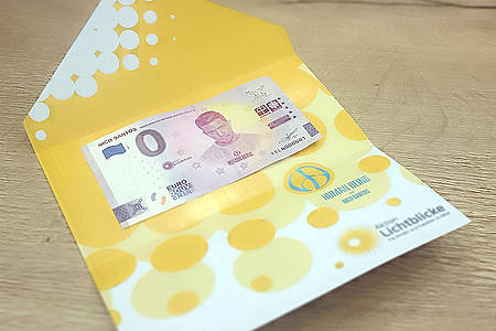 0€-Schein in Lichtblicke Briefumschlag