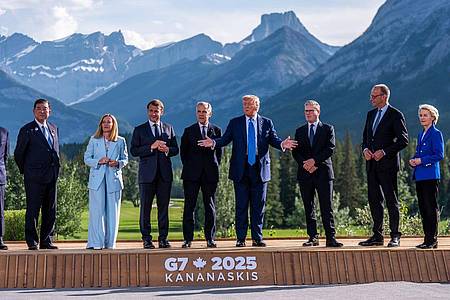 Michael Kappeler/dpa-Pool/dpa | Sieben gemeinsame Erklärungen, aber kein großes Kommuniqué: Das ist die Bilanz des diesjährigen G7-Gipfels.