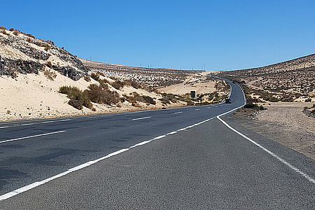 amerikanische Landstraße