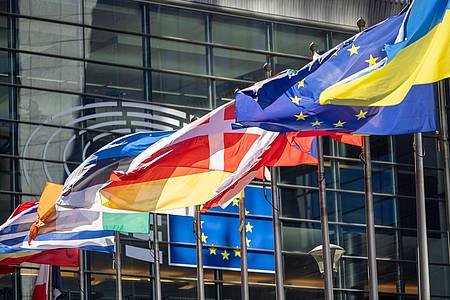 Thomas Banneyer/dpa | Die frühere Rechtsaußen-Fraktion ID im Europäischen Parlament soll rund 4,3 Millionen Euro aus EU-Geldern missbräuchlich verwendet haben (Archivbild).