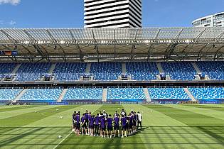 Christian Kunz/dpa | Die deutsche U21 schnuppert Endspielluft im Final-Stadion.