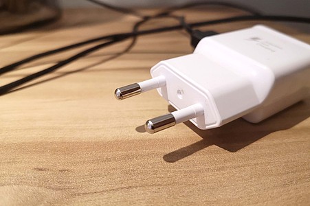 Stecker eines Ladekabels