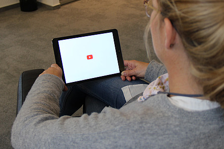 Youtube auf Tablet