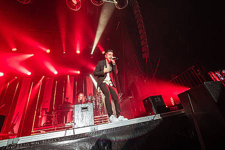 Nico Santos beim Lippe Open Air auf der Bühne