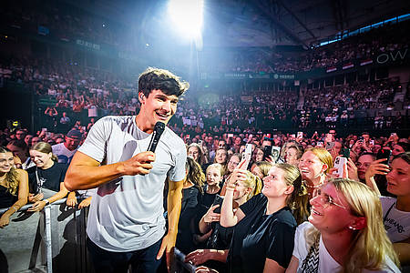 Wincent Weiss beim Konzert in Halle