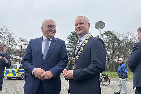 Frank-Walter Steinmeier in Espelkamp