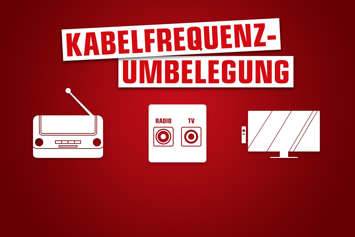 Umstellung der Kabelfrequenzen